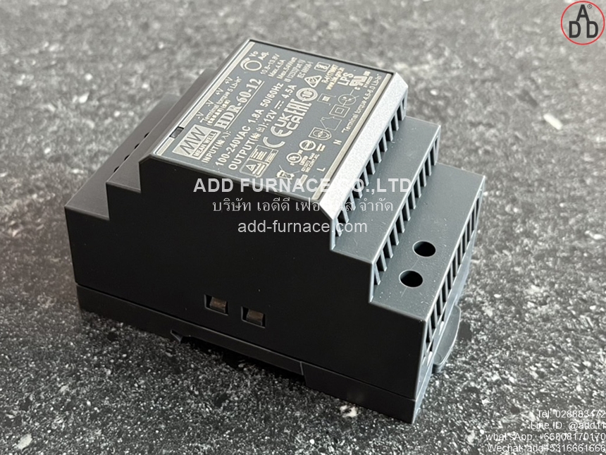 HDR-60-12 |  Power Supply / DIN Rail Power Unit (4)